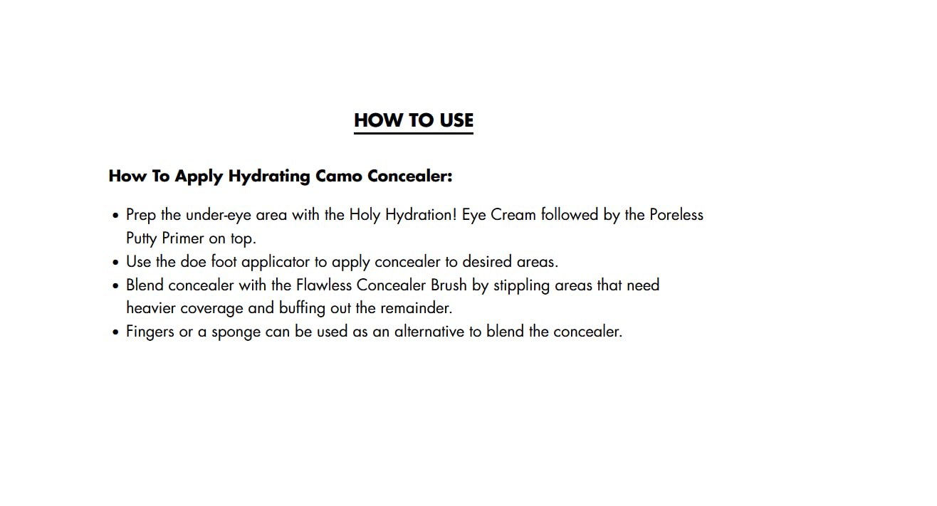 e.l.f Hydrating Satin Camo Concealer Tan Sand