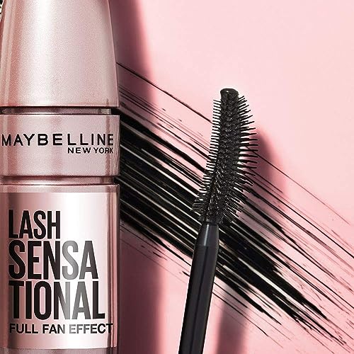 Maybelline New York, Volume Mascara, Lash Sensational, Colour: Very Black, 9.5 mL