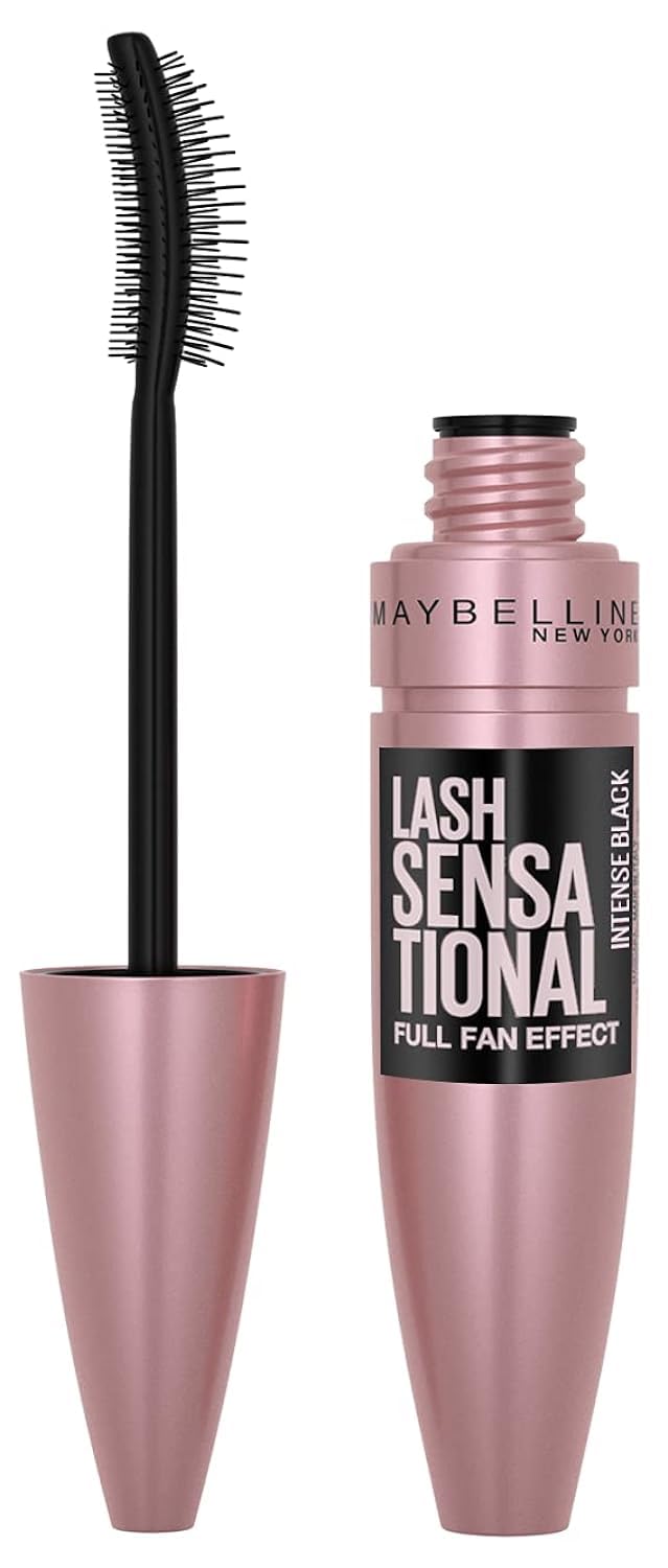 Maybelline New York, Volume Mascara, Lash Sensational, Colour: Very Black, 9.5 mL