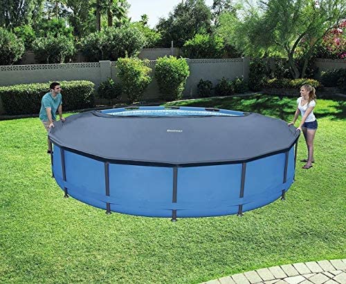 Bestway Steel Pro Max | Round Frame Swimming Pool with Filter Pump, Above Ground Frame Pools, Grey, 10β