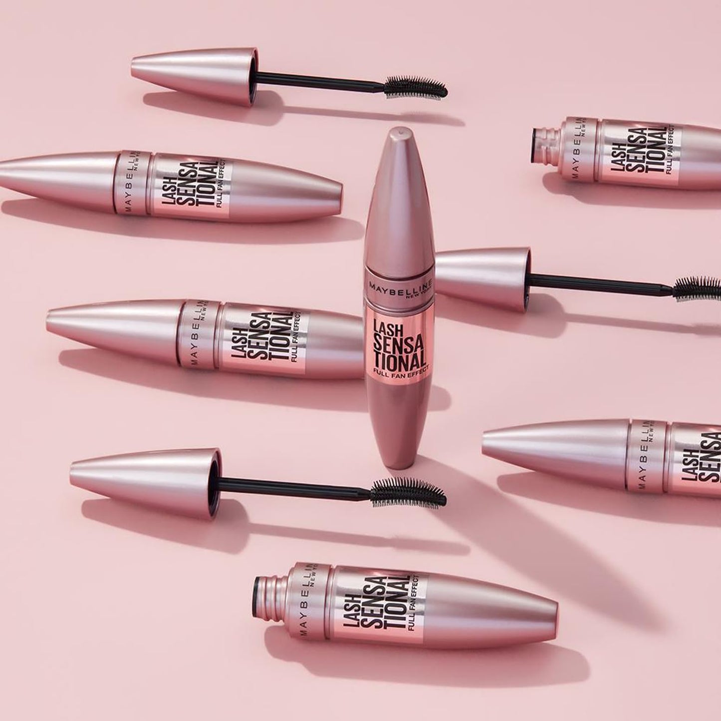 Maybelline New York, Volume Mascara, Lash Sensational, Colour: Very Black, 9.5 mL