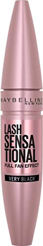 Maybelline New York, Volume Mascara, Lash Sensational, Colour: Very Black, 9.5 mL