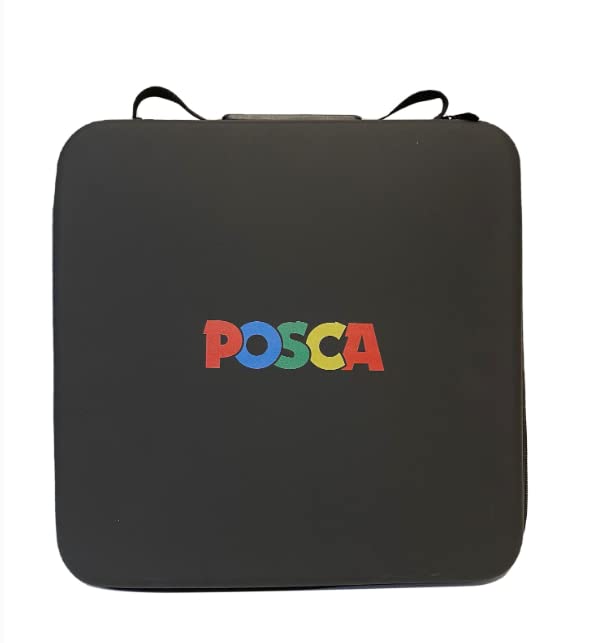 POSCA PC-1M Water Based Permanent Marker Paint Pens. Extra Fine Tip for Art & Crafts. Multi Surface Use On Wood Metal Paper Canvas Cardboard Glass Fabric Ceramic Rock Stone Pebble Porcelain. Set of 8