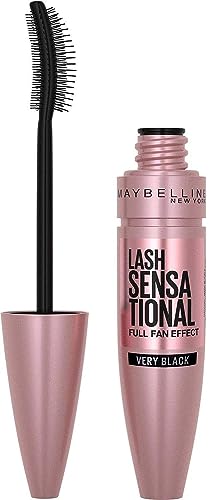 Maybelline New York, Volume Mascara, Lash Sensational, Colour: Very Black, 9.5 mL