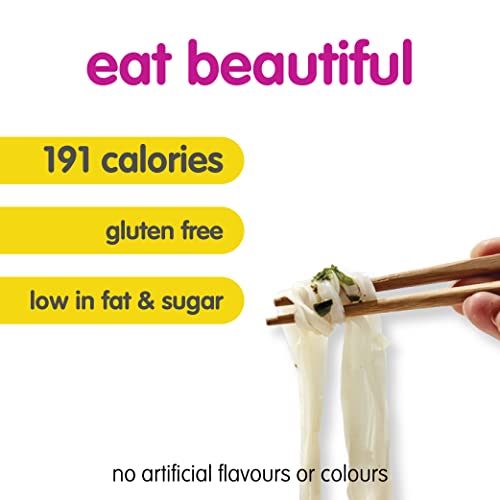 Itsu Chilli Miso Flavour Rice Noodles | Instant Rice Noodles Multipack Cup | 1 Count (Pack of 6) | Gluten - Free