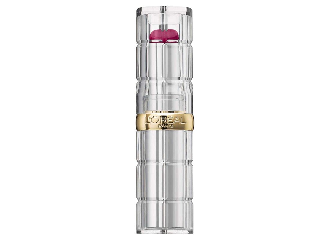L'Oreal Paris Lipstick, Balm-In-Lipstick, Keep Lips Hydrated and Smooth, Natural-Looking Shiny Finish, Glow Paradise, 191 Nude Heaven?