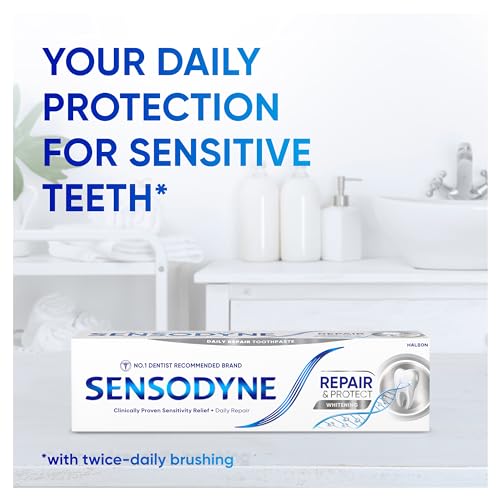 Sensodyne Repair and Protect Whitening Toothpaste and Toothbrush Multipack