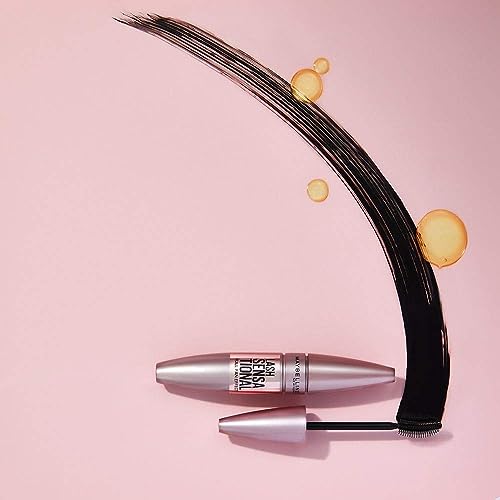 Maybelline New York, Volume Mascara, Lash Sensational, Colour: Very Black, 9.5 mL