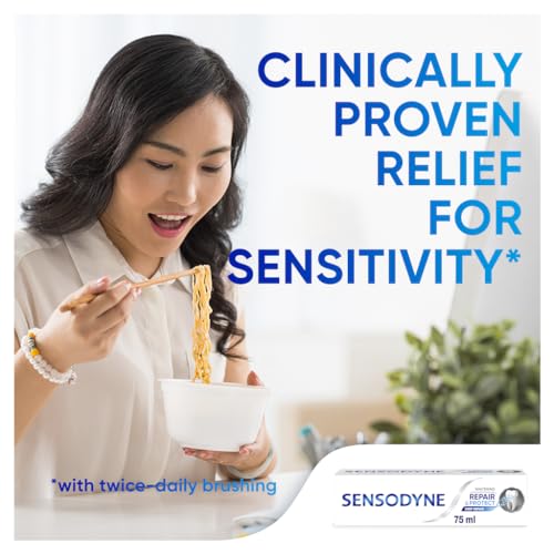 Sensodyne Repair and Protect Whitening Toothpaste and Toothbrush Multipack