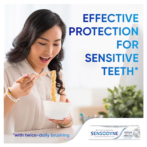 Sensodyne Repair and Protect Whitening Toothpaste and Toothbrush Multipack
