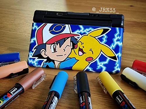 POSCA PC-1M Water Based Permanent Marker Paint Pens. Extra Fine Tip for Art & Crafts. Multi Surface Use On Wood Metal Paper Canvas Cardboard Glass Fabric Ceramic Rock Stone Pebble Porcelain. Set of 8