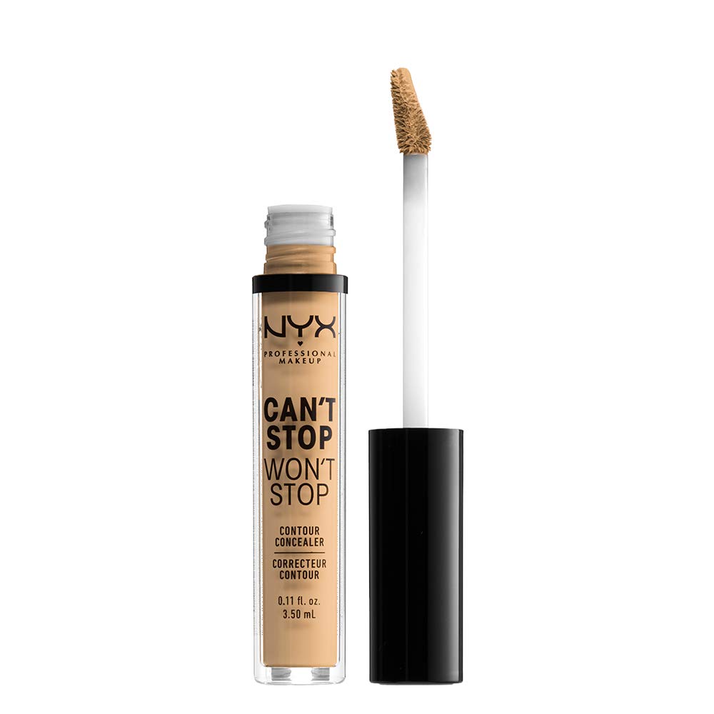 NYX Professional Makeup Can'T Stop Won'T Stop Full Coverage Concealer - Natural, 3.50ml