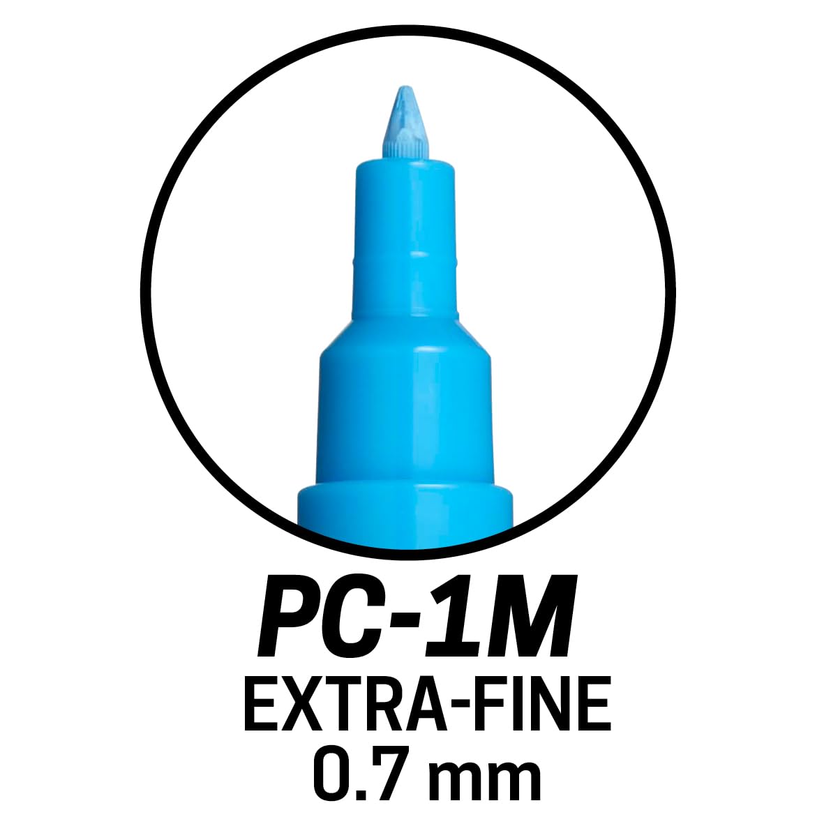 POSCA PC-1M Water Based Permanent Marker Paint Pens. Extra Fine Tip for Art & Crafts. Multi Surface Use On Wood Metal Paper Canvas Cardboard Glass Fabric Ceramic Rock Stone Pebble Porcelain. Set of 8