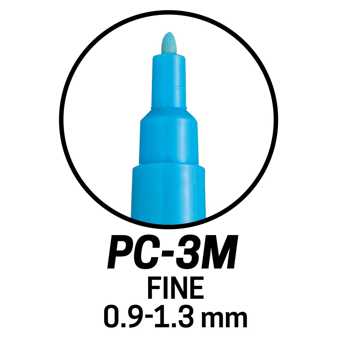POSCA PC-1M Water Based Permanent Marker Paint Pens. Extra Fine Tip for Art & Crafts. Multi Surface Use On Wood Metal Paper Canvas Cardboard Glass Fabric Ceramic Rock Stone Pebble Porcelain. Set of 8