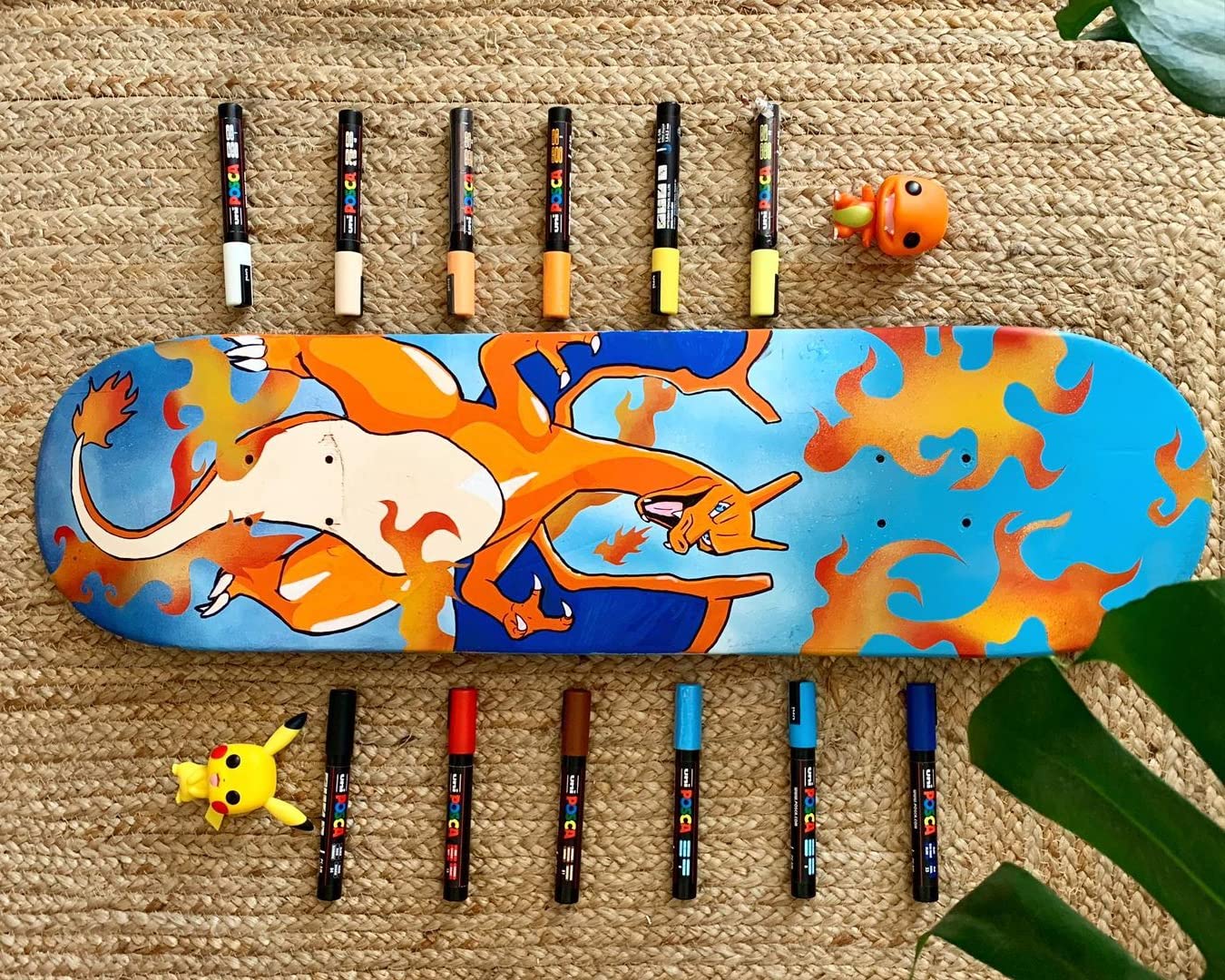 POSCA PC-1M Water Based Permanent Marker Paint Pens. Extra Fine Tip for Art & Crafts. Multi Surface Use On Wood Metal Paper Canvas Cardboard Glass Fabric Ceramic Rock Stone Pebble Porcelain. Set of 8