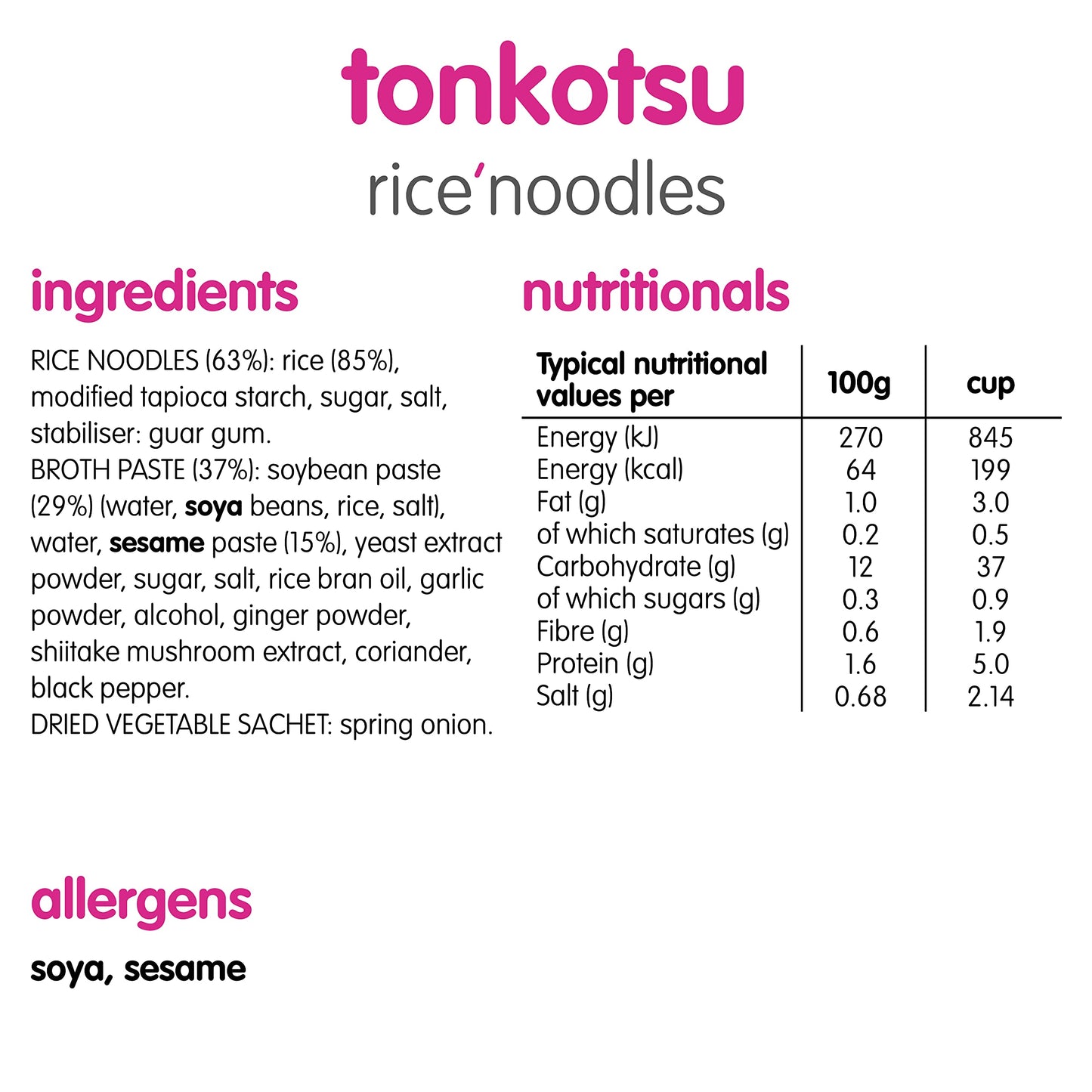 Itsu Chilli Miso Flavour Rice Noodles | Instant Rice Noodles Multipack Cup | 1 Count (Pack of 6) | Gluten - Free