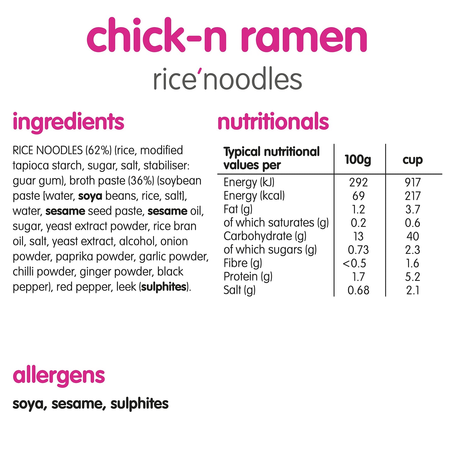 Itsu Chilli Miso Flavour Rice Noodles | Instant Rice Noodles Multipack Cup | 1 Count (Pack of 6) | Gluten - Free
